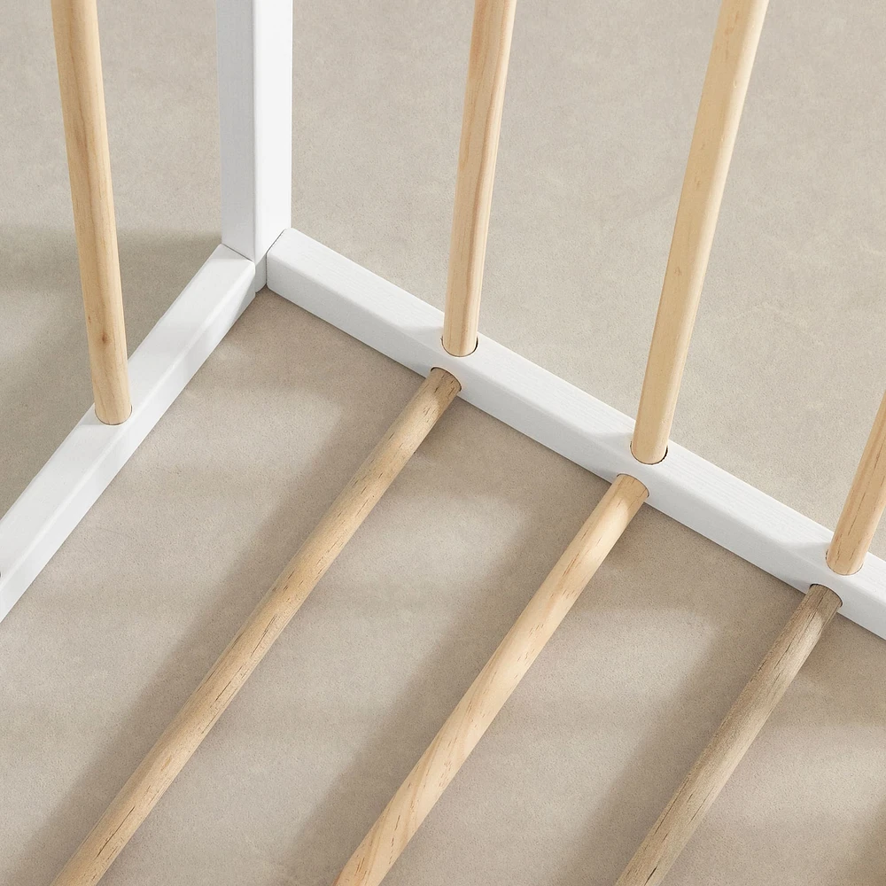 Unité de rangement pour jouets - Ohana Blanc et Naturel