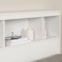Double Bed and Headboard Set - Fusion Pure White