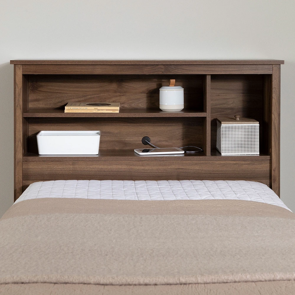 Twin Headboard - Yodi Natural Walnut