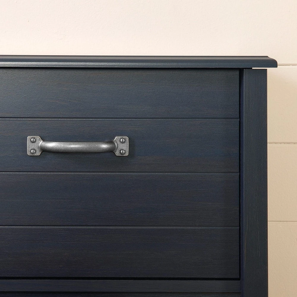 Double Bed and Headboard Set - Ulysses Blueberry
