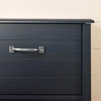Double Bed and Headboard Set - Ulysses Blueberry