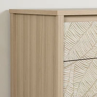 Commode double - Munich Orme naturel et Blanc