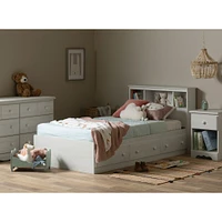 Bed and headboard set - Summer Breeze White Pine