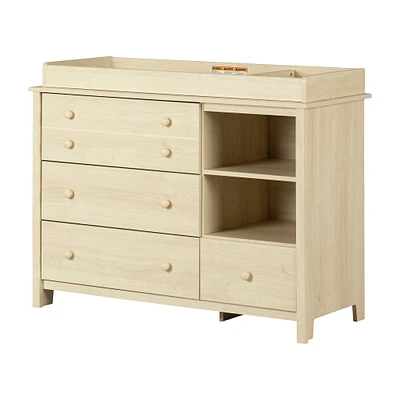 Changing Table with Removable Station - Little Smileys Bleached Oak