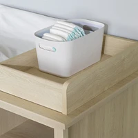 Changing Table with Removable Station - Little Smileys Bleached Oak