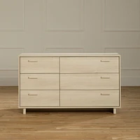 Commode 6 tiroirs - Noah Chêne blanchi