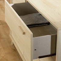 Commode 6 tiroirs - Noah Chêne blanchi