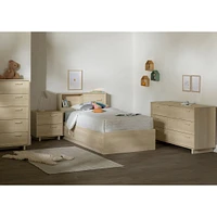2-Drawer Nightstand - Noah Bleached Oak