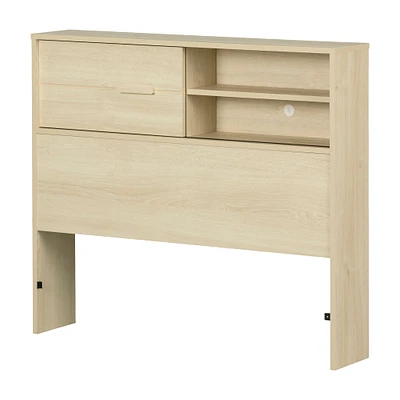 Bookcase Twin Headboard - Noah Bleached Oak