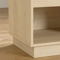 1-Drawer Nightstand - August Bleached Oak
