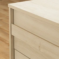 Commode 4 tiroirs - August Chêne blanchi