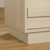 Commode 4 tiroirs - August Chêne blanchi