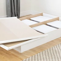 Step One Lit Double Plateforme - Blanc