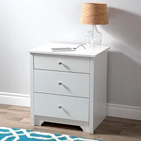 Nightstand Charging Station - Vito Pure White