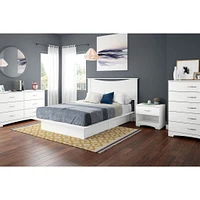 Step One 6-Drawer Double Dresser - Pure White