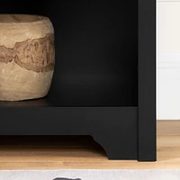 Vito 1-Drawer Nightstand - Pure Black