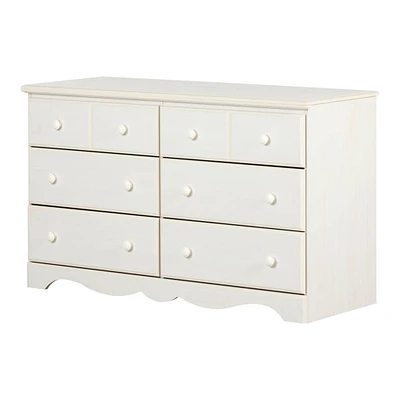 Summer Breeze 6 Drawer Double Dresser