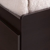 Lit Matelot Simple 3 Tiroirs Spark - Chocolat