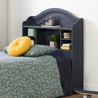 Headboard Twin With Storage Summer Breeze - Blueberry