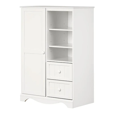Commode à Porte Savannah - Blanc Solide