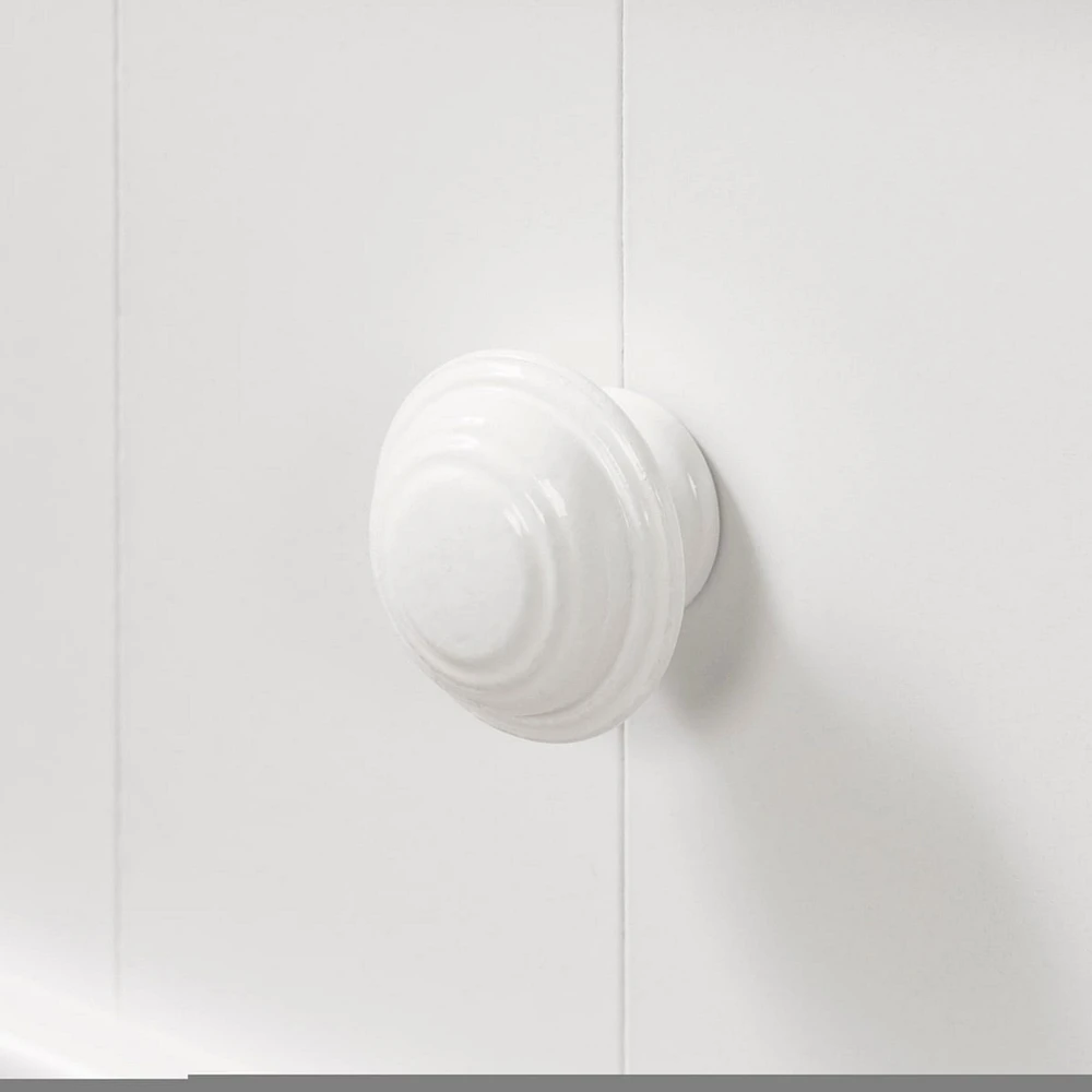 Commode à Porte Savannah - Blanc Solide