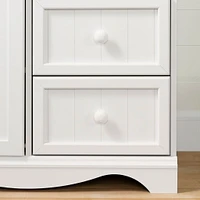 Commode à Porte Savannah - Blanc Solide