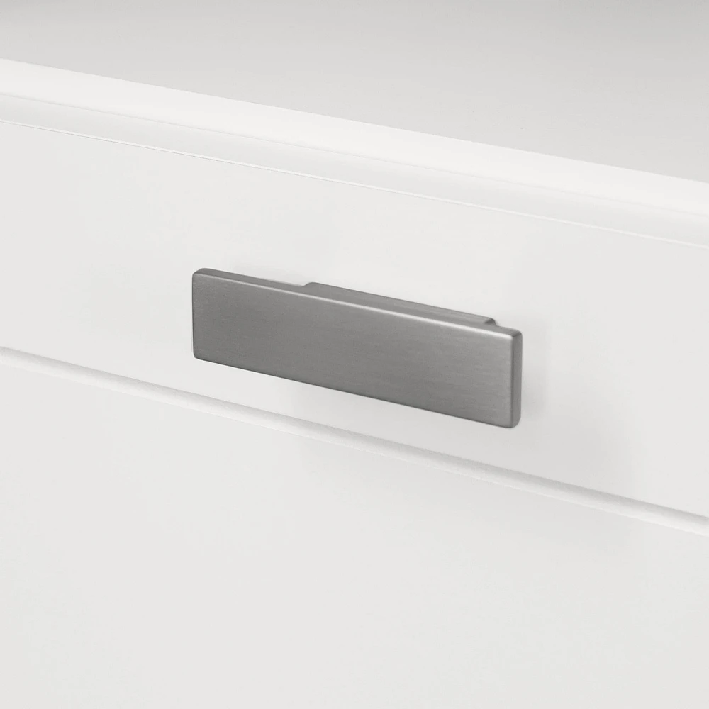 Table à Langer Avec Rangement Reevo - Blanc Solide