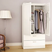 Armoire Penderie - Acapella Blanc Solide
