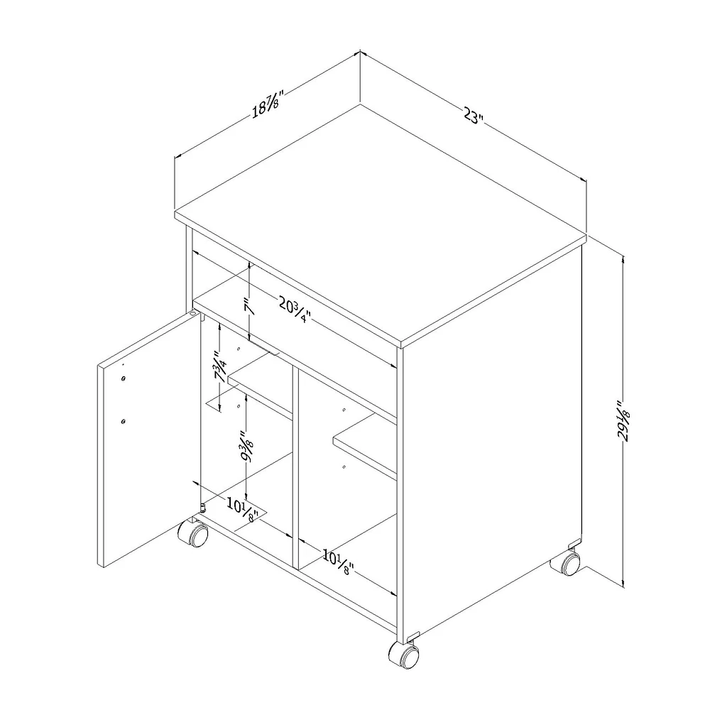 Rangement à Imprimante