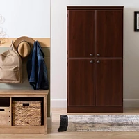 4-Door Storage Cabinet - Morgan Royal Cherry