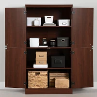 4-Door Storage Cabinet - Morgan Royal Cherry