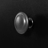 Armoire de Rangement 2 Portes - Morgan Noir Solide