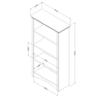 Bibliothèque 4 Tablettes
