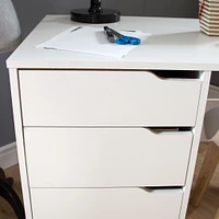 Table de Couture sur Roulettes - Crea Blanc Solide