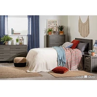 Gravity 6-Drawer Double Dresser - Gray Maple