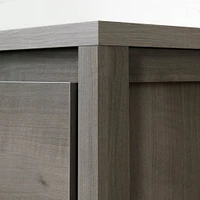Gravity 6-Drawer Double Dresser - Gray Maple