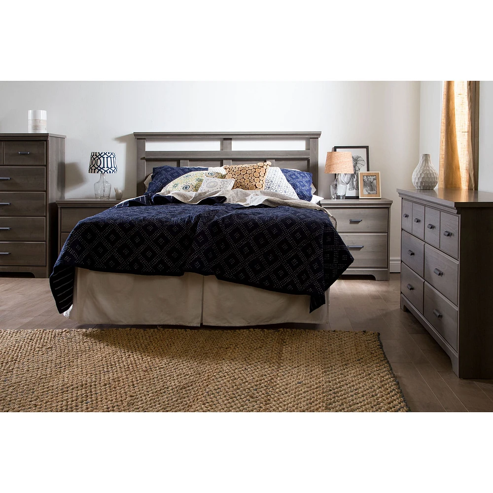 5-Drawer Chest - Versa Gray Maple