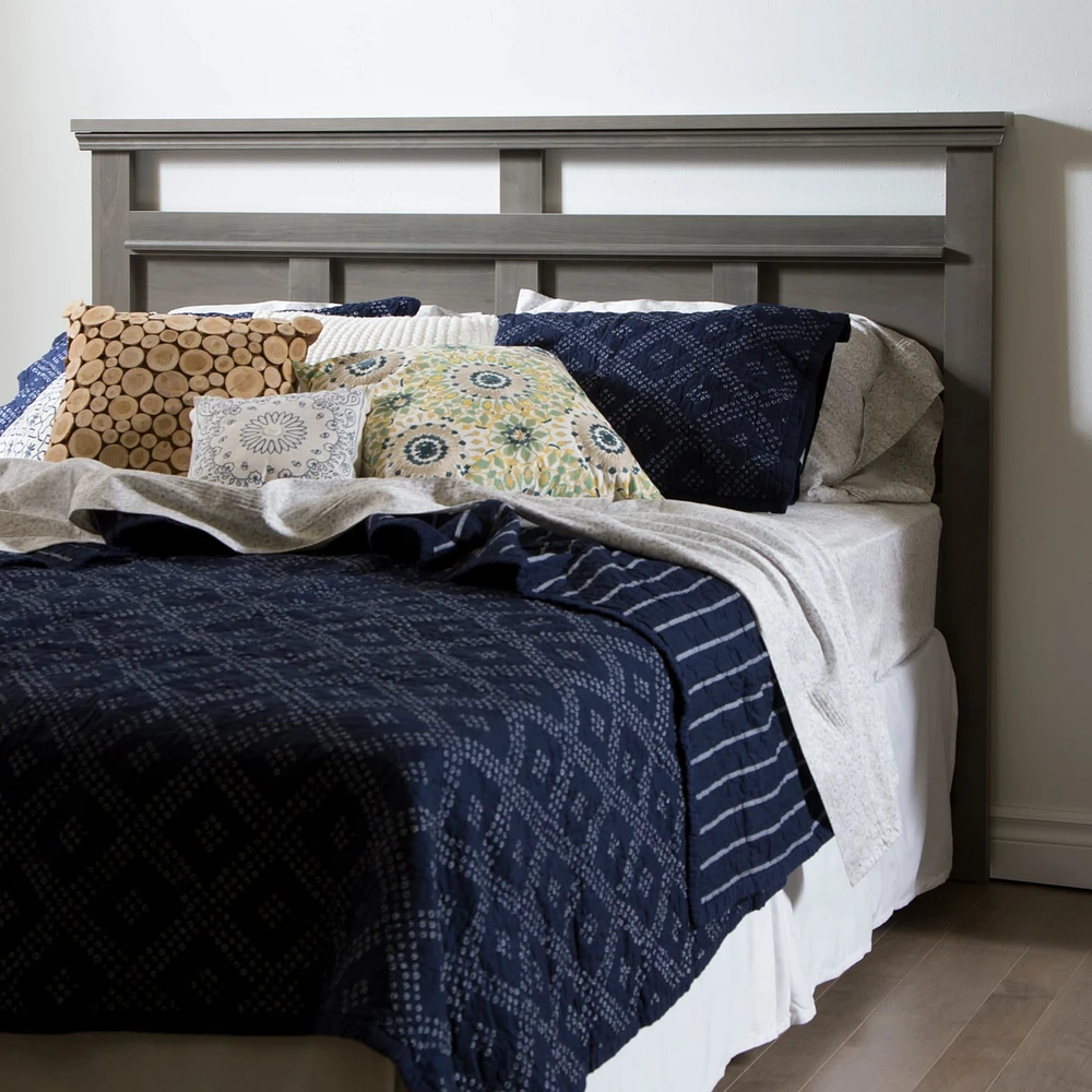 Double / Queen Headboard - Versa Gray Maple