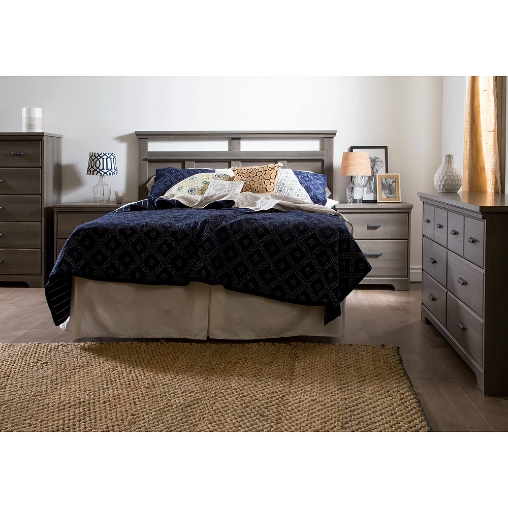 Double / Queen Headboard - Versa Gray Maple