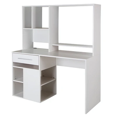 Home Office Computer Desk - Annexe Pure White