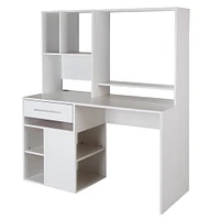 Home Office Computer Desk - Annexe Pure White