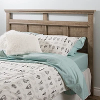 Double / Queen Headboard - Versa Weathered Oak