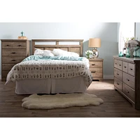 Double / Queen Headboard - Versa Weathered Oak