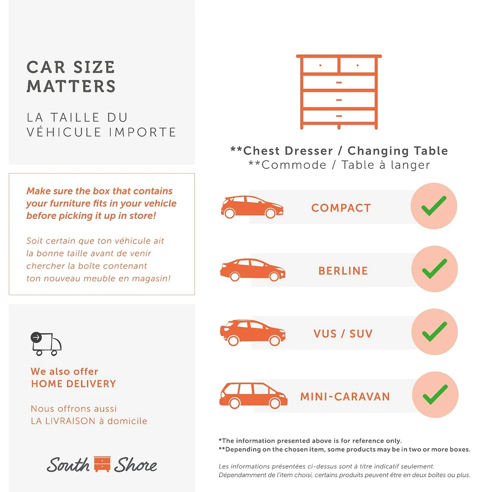 Little Smileys Changing Table with Station - Gray Oak