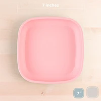 Assiette Plate 7" - Rose Glacé