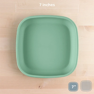 7" Flat Plate - Sage