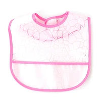 Bib Set of 3 - Pink Giraffe