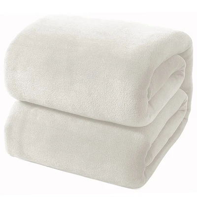 Couverture 60X80 Peluche Crème