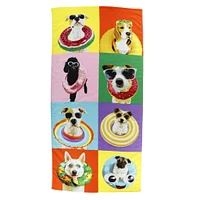Beach Towel - Funny Dogs