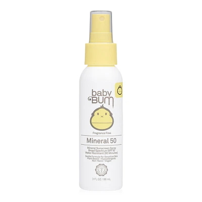 Crème Solaire Minéral Vaporisateur FPS 50 Sans Fragrance